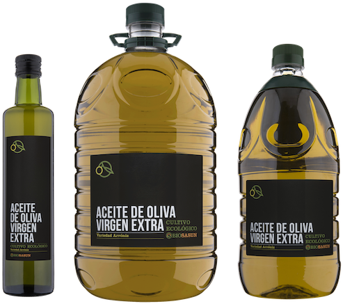 Varietyof Extra Virgin Olive Oil Bottles