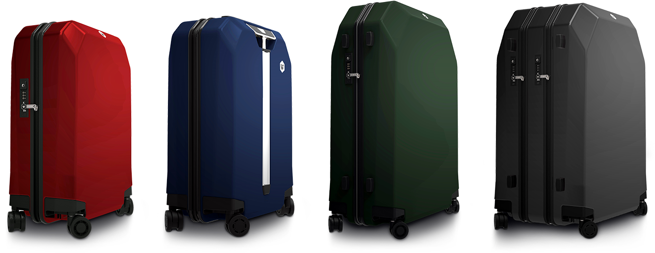 Varietyof Hardshell Suitcases