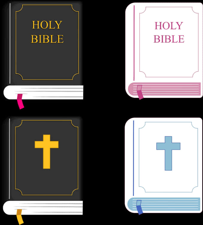 Varietyof Holy Bibles Illustration