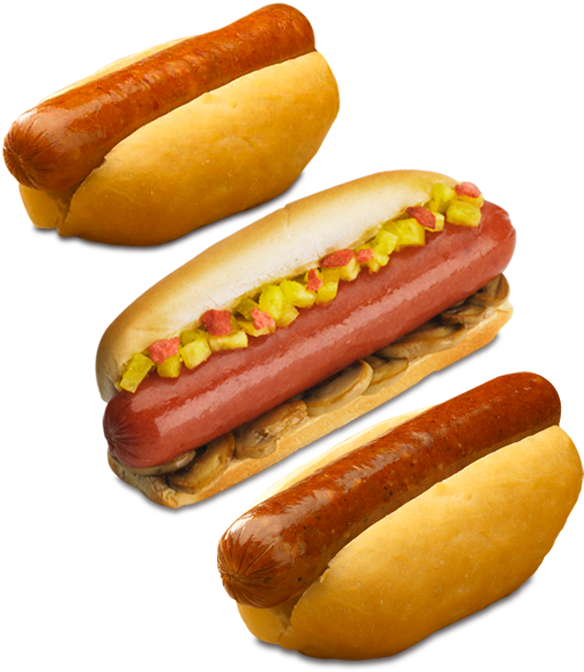 Varietyof Hot Dogs