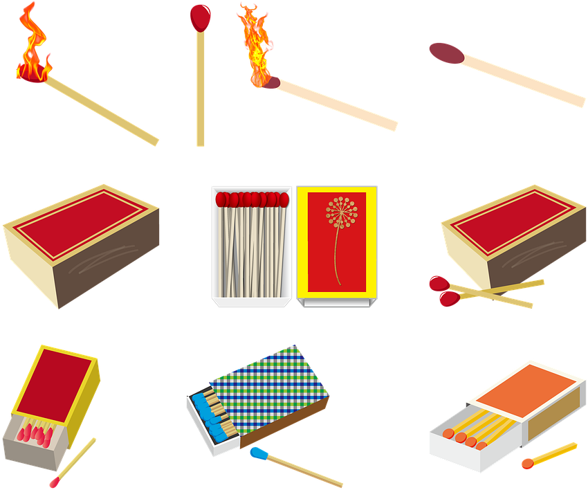 Varietyof Matchesand Matchboxes