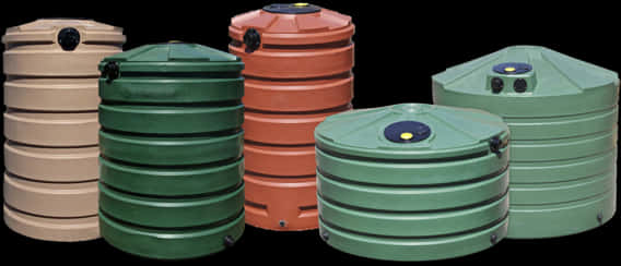 Varietyof Plastic Water Tanks