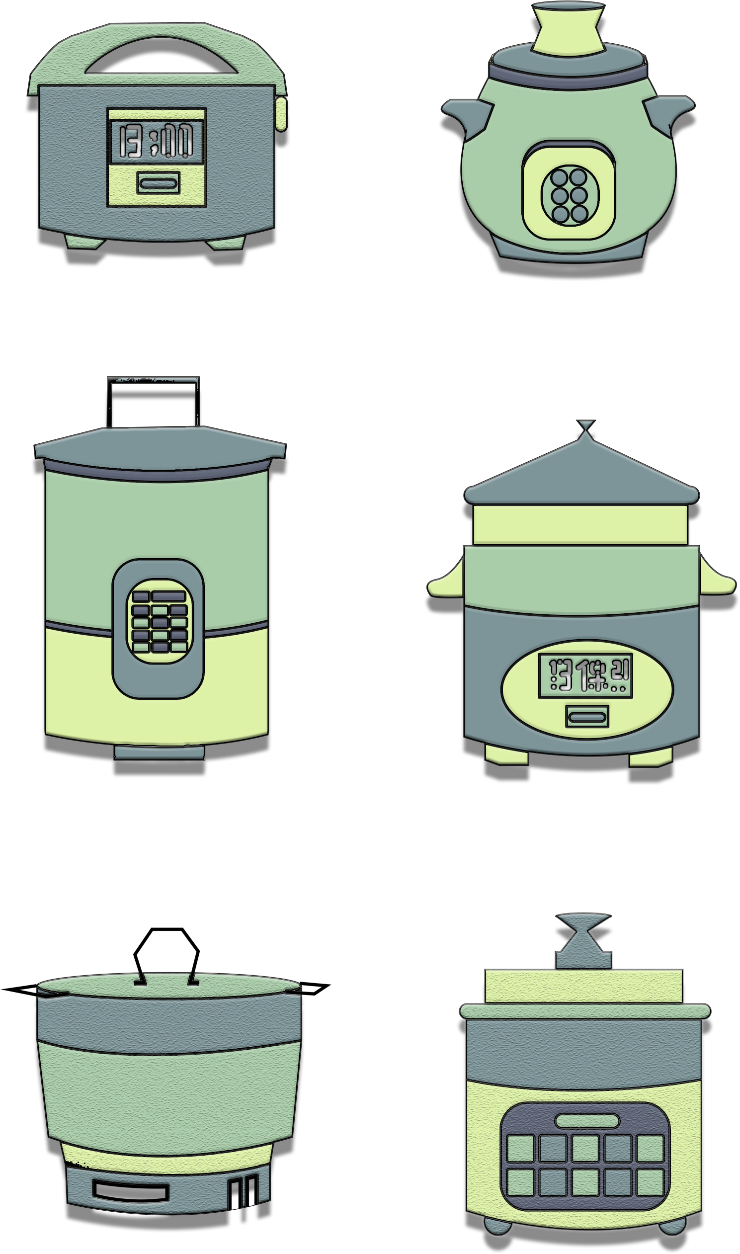 Varietyof Rice Cookers