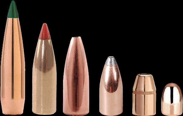 Various Bullet Types Comparison