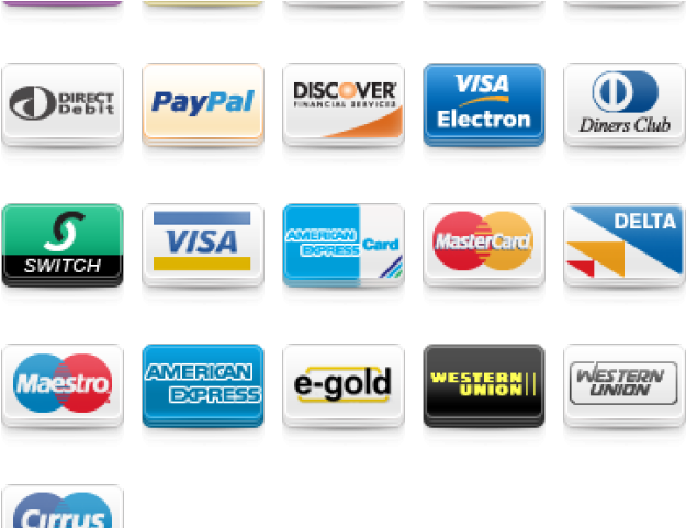 Various Payment Options Icons