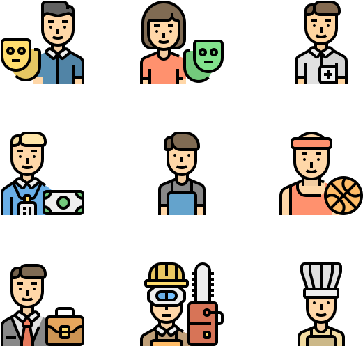 Various Professions Icons