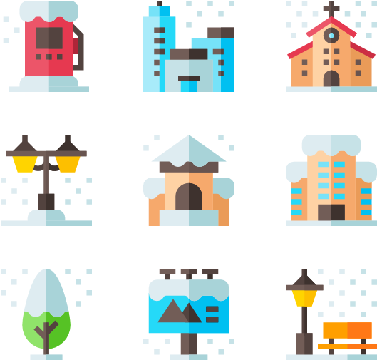 Various Weather Conditions Icons