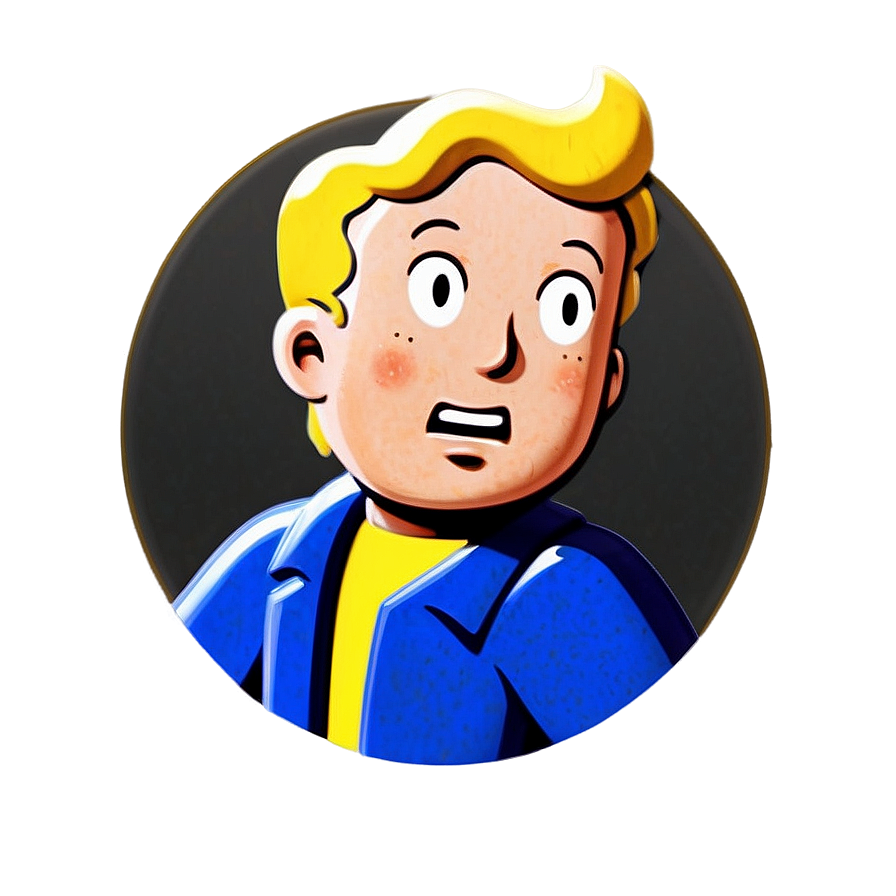 Vault Boy Game Emblem Png Uqc