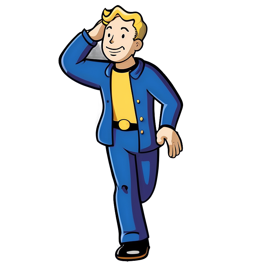 Vault Boy High Resolution Png 06202024