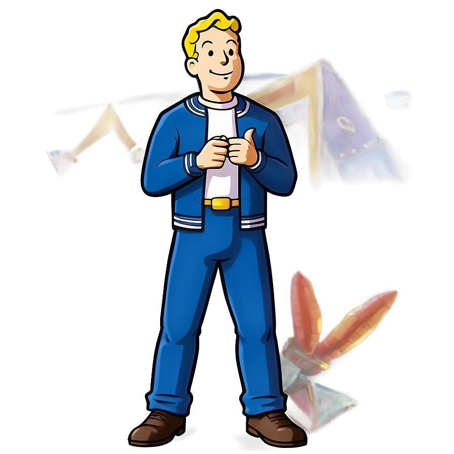 Vault Boy Promotional Art Png 06202024