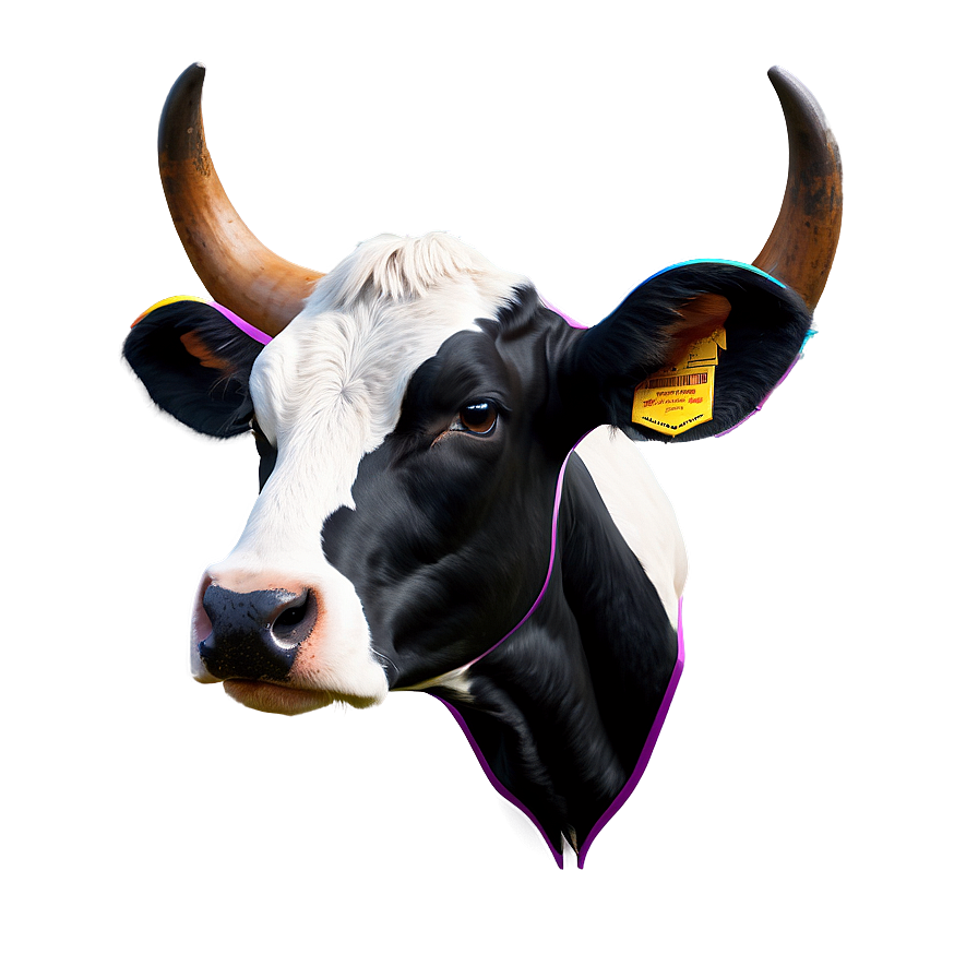 Vector Cow Head Png Ily