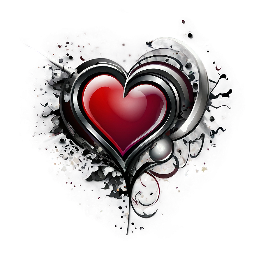 Vector Heart Design Png 06132024