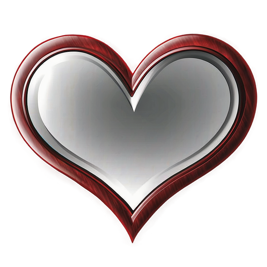 Vector Heart Frame Png Jvf