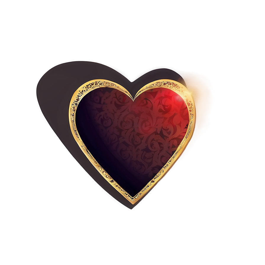 Vector Heart Silhouette Png 65