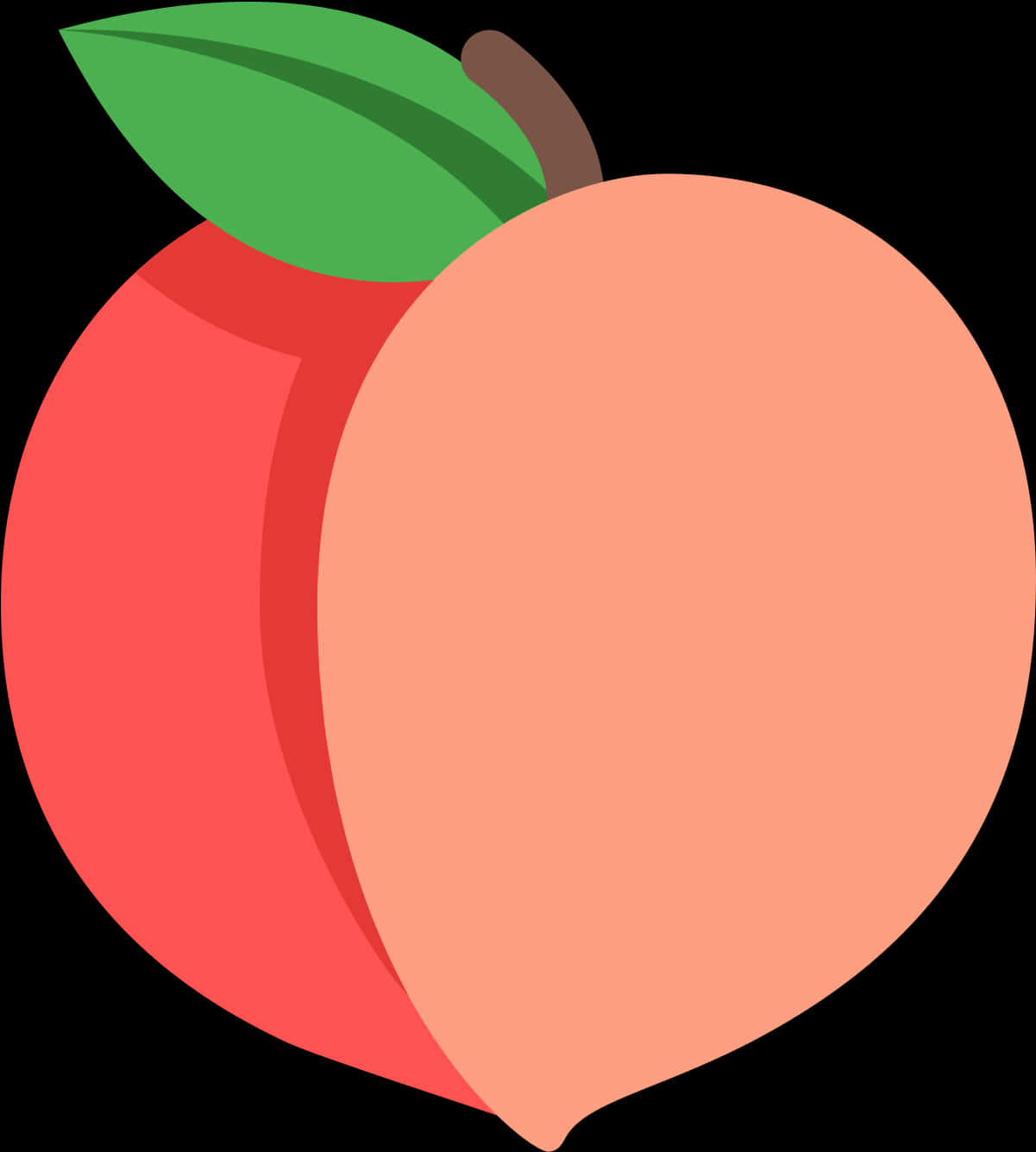 Vector Illustrationof Peach