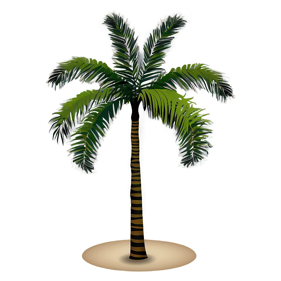 Vector Palm Tree Silhouette Png 66