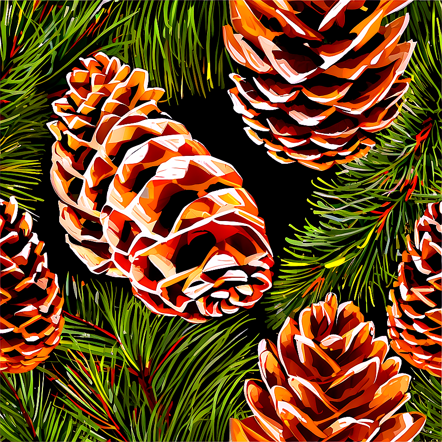 Vector Pine Cone Png 06202024