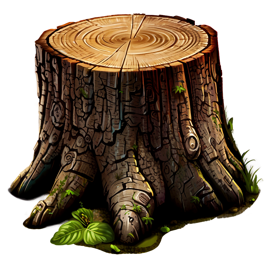 Vector Tree Stump Png Jlu27