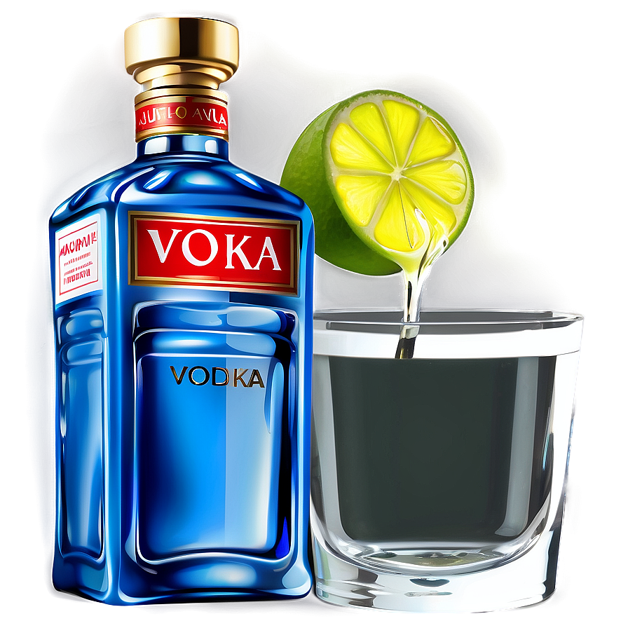 Vector Vodka Bottle Png Hkw