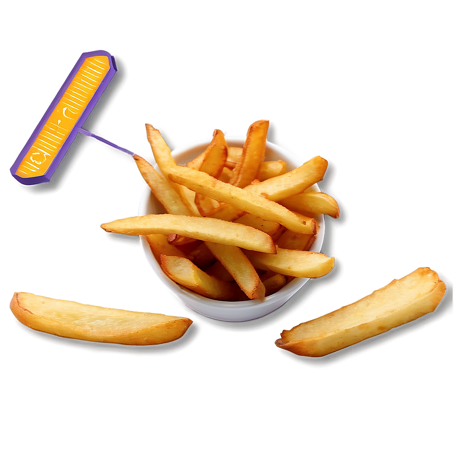 Vegan Air-fried Fries Png Vtd40