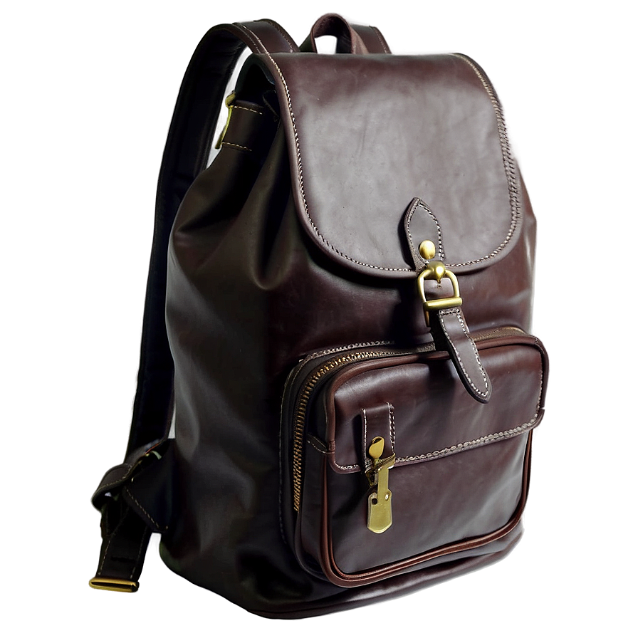 Vegan Leather Backpack Png 49