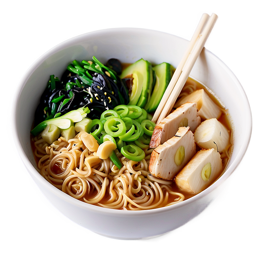 Vegan Ramen Bowl Png 57