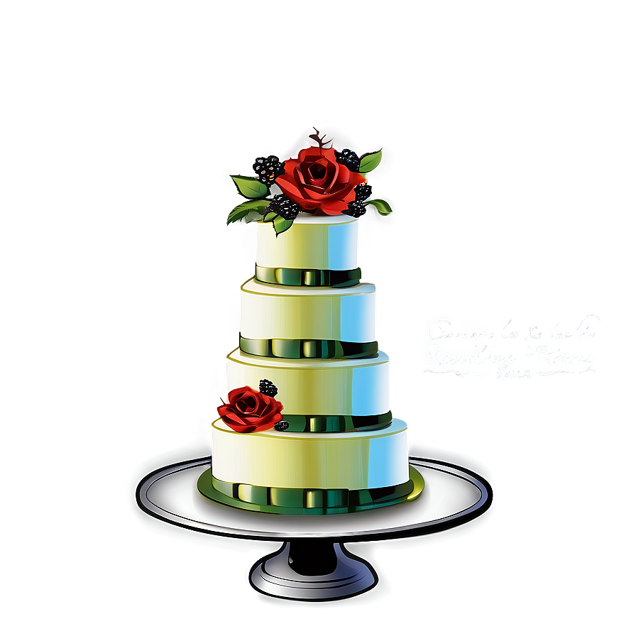 Vegan Wedding Cake Png Foq50