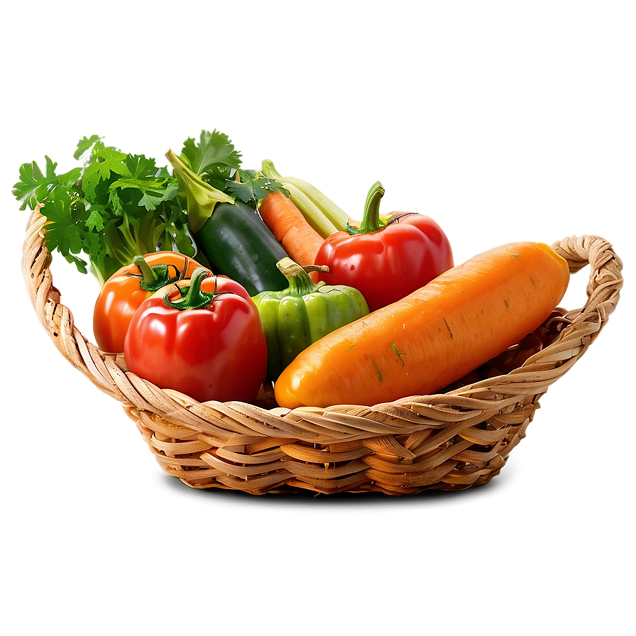 Vegetable Basket Png Jur