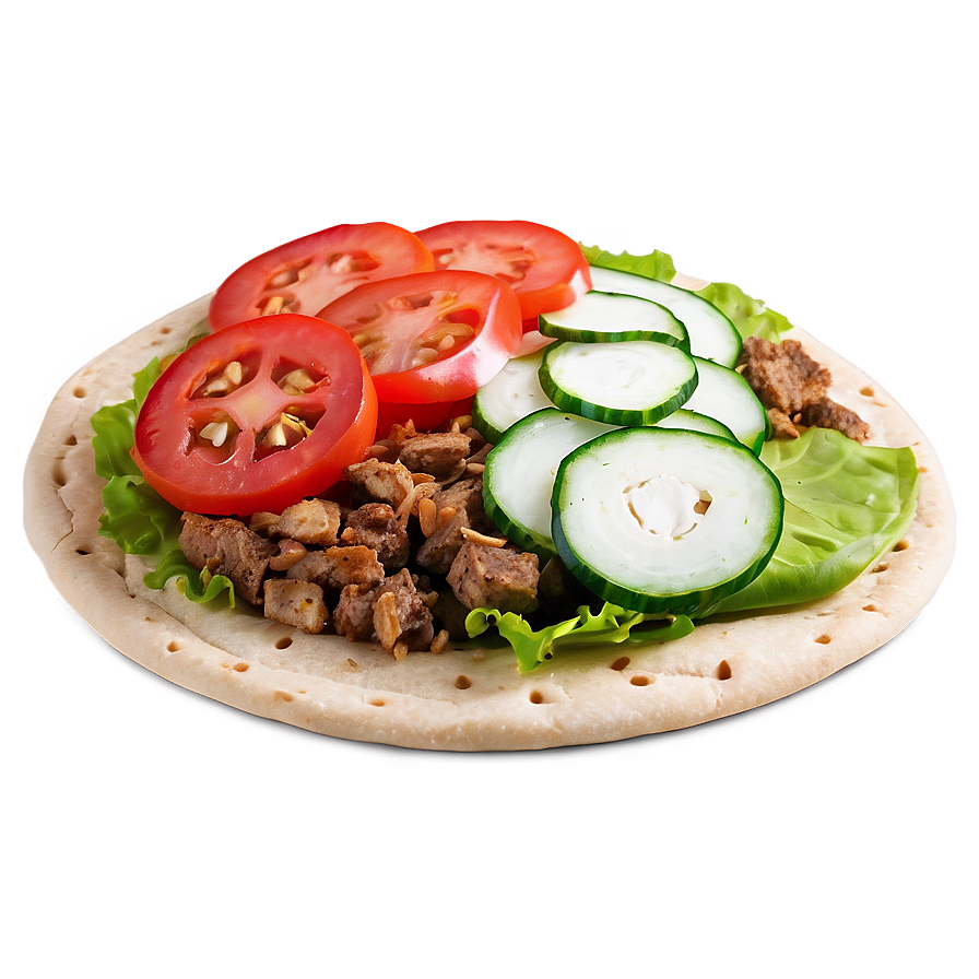 Vegetarian Gyro Png Uop50