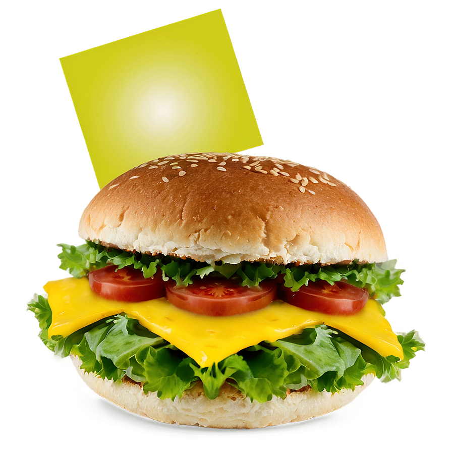 Veggie Cheeseburger Twist Png 05242024