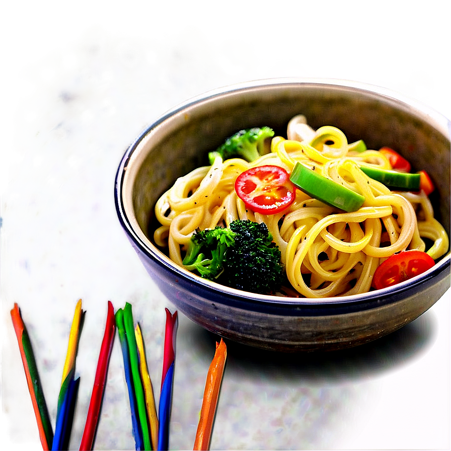 Veggie Noodles Bowl Png Mvp