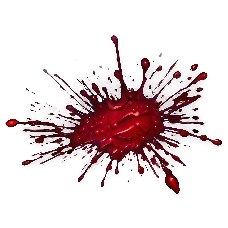 Vein's Gift: Blood Splash Vector Png 39