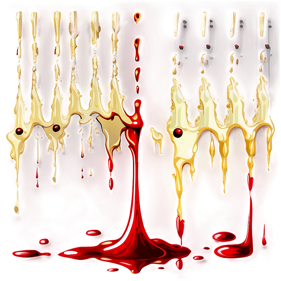 Vein's Gift: Blood Splash Vector Png 64