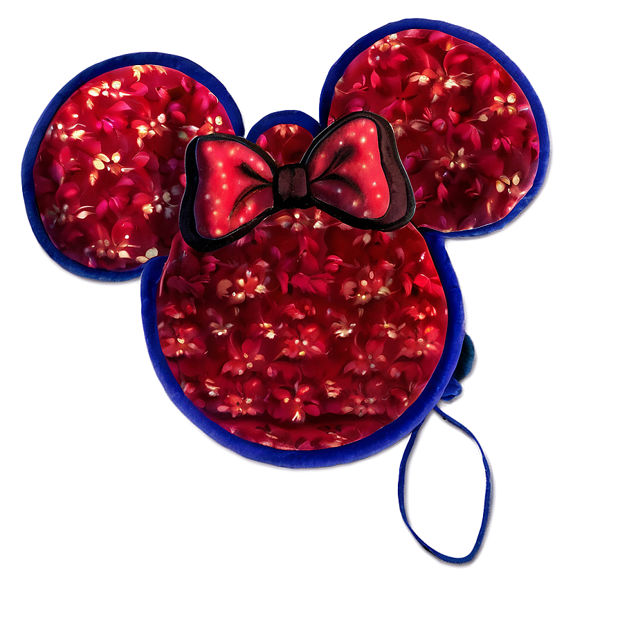 Velvet Minnie Mouse Ears Png Ong8