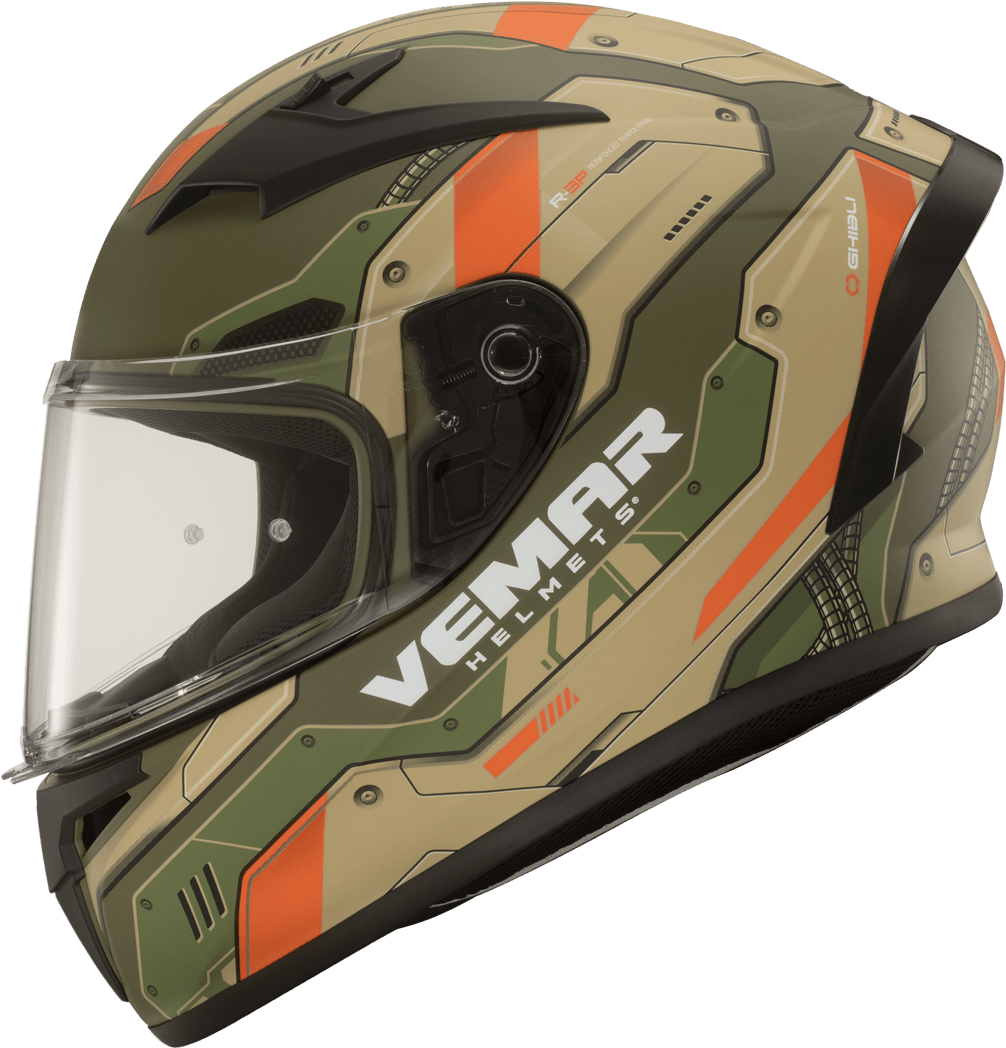 Vemar Camo Motorcycle Helmet