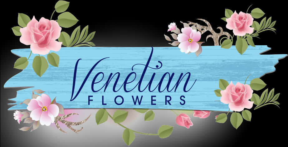 Venetian Flowers Logo Design