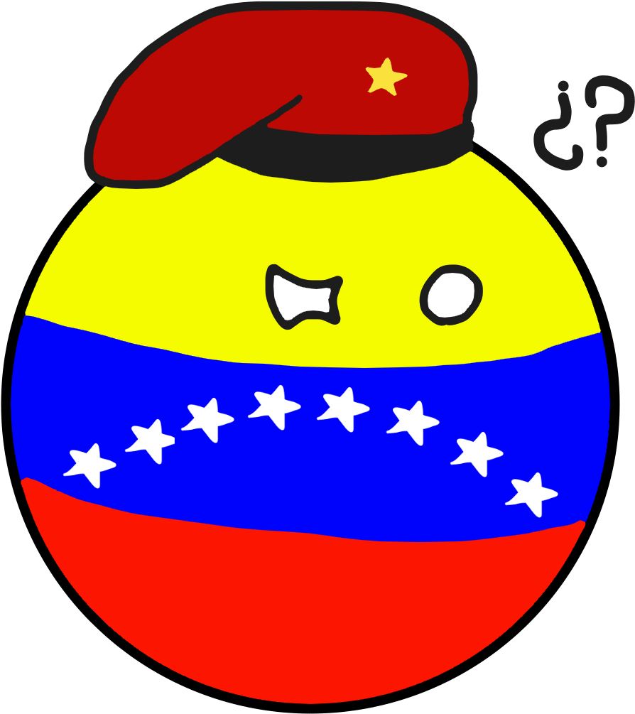 Venezuelan Flag Cartoon Character