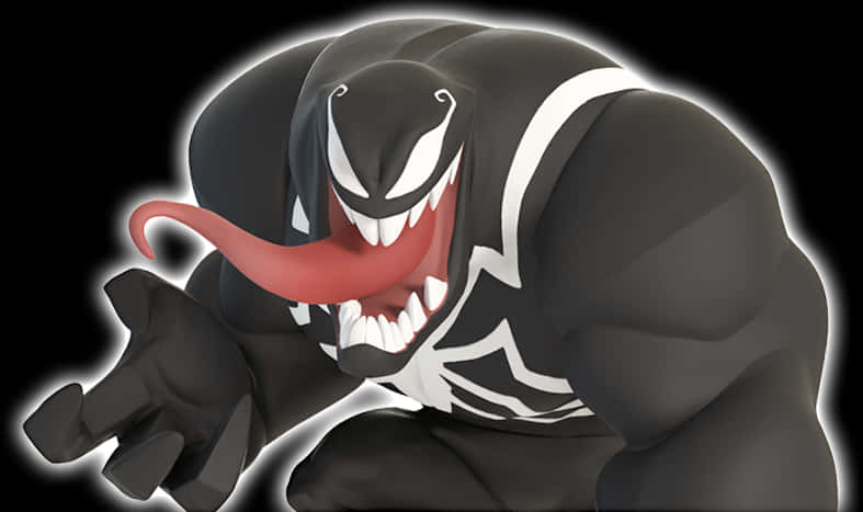 Venom Character Illustration