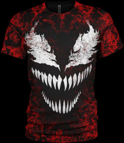 Venom Themed T Shirt Design