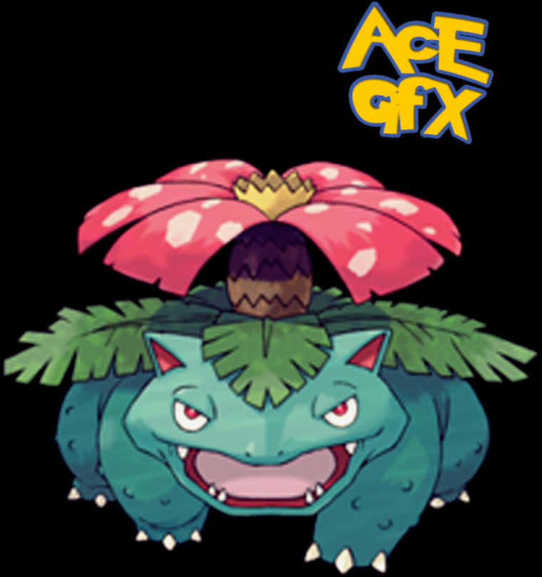 Venusaur Pokemon Artwork