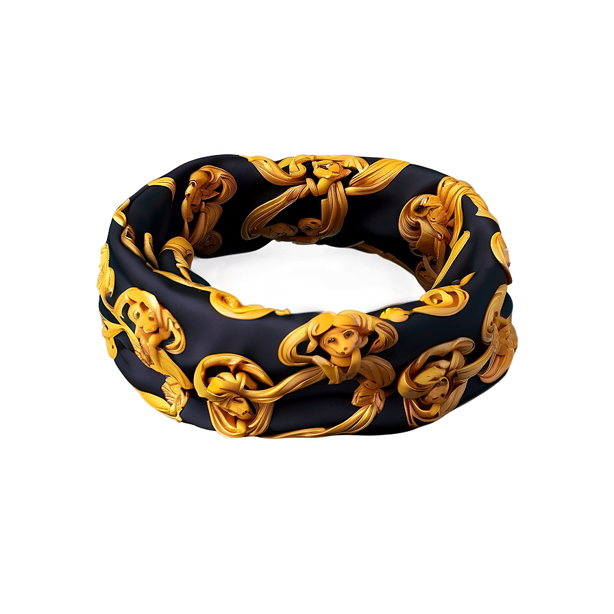 Versace Scarf Knots Png 14