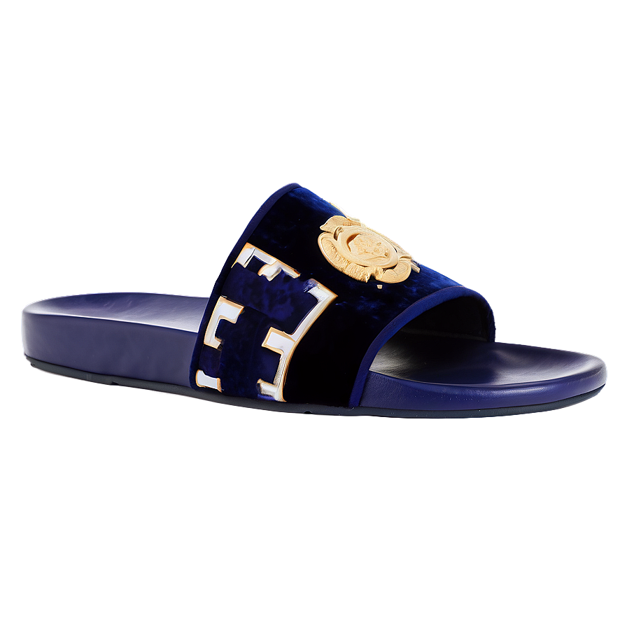 Versace Velvet Slippers Png Hed31