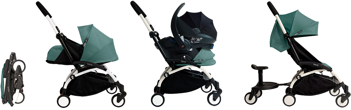 Versatile Baby Stroller Transformation