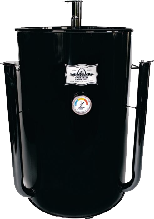 Vertical Charcoal Smoker Black