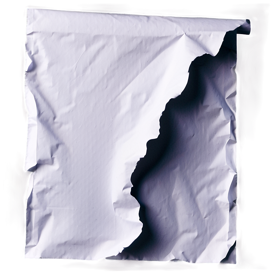 Vertical Paper Tear Png Ipc60