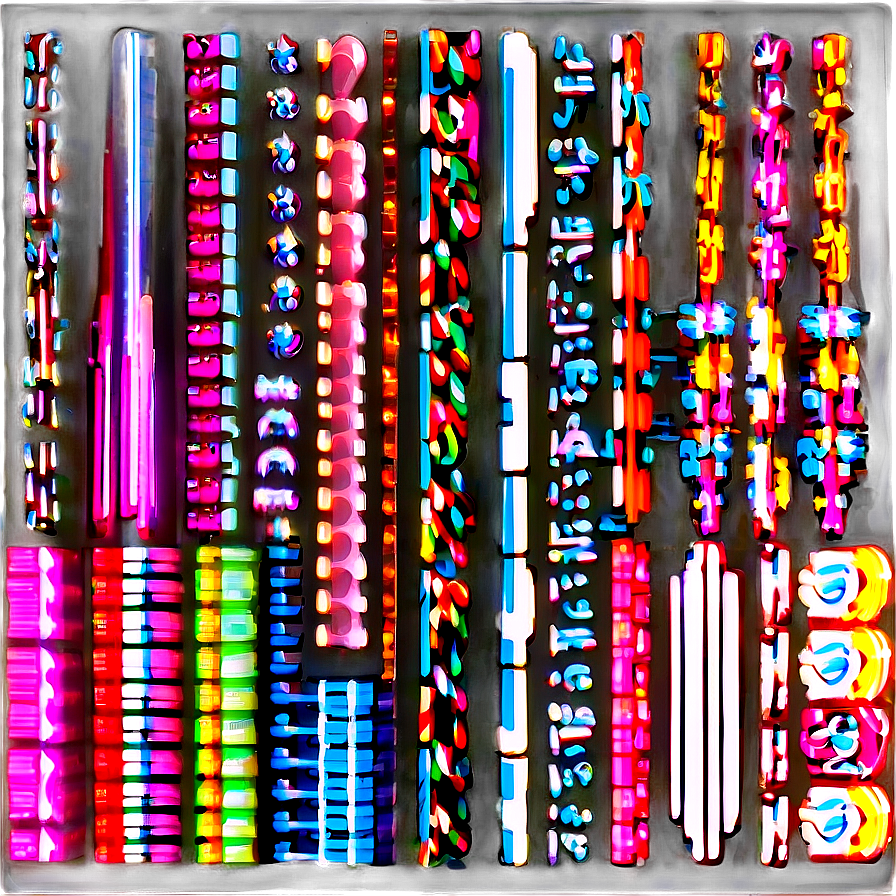 Vertical Scanlines Effect Png 06202024