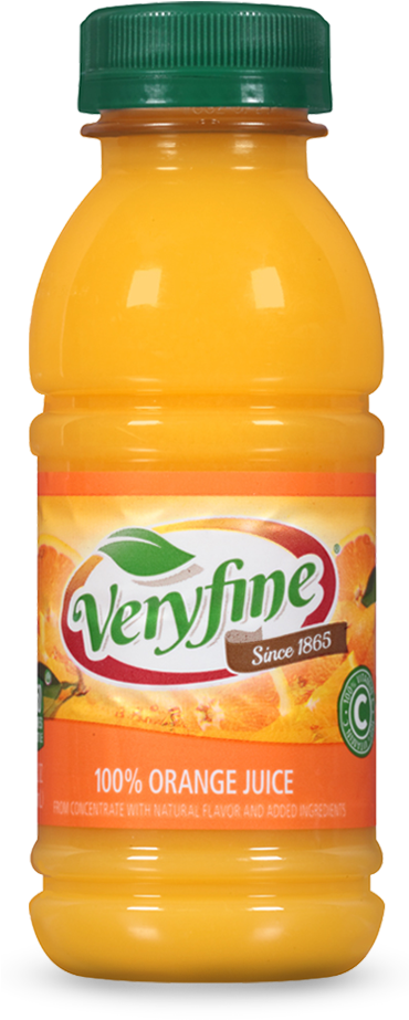 Veryfine Orange Juice Bottle