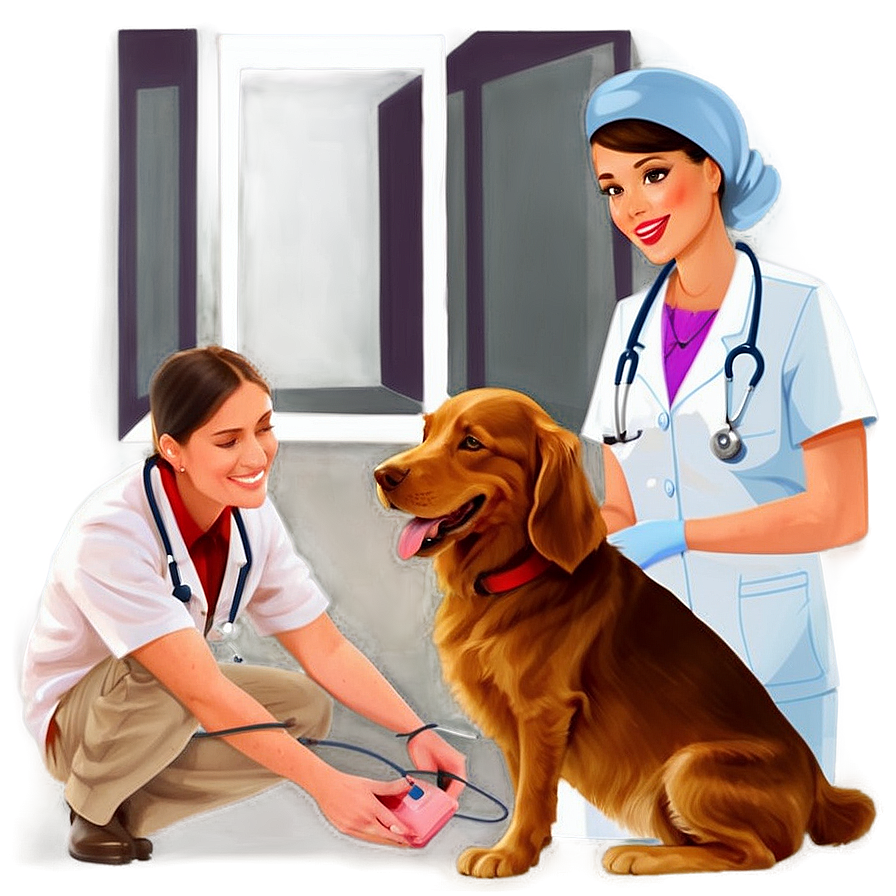 Vet Nurse Cartoon Png Ehm1