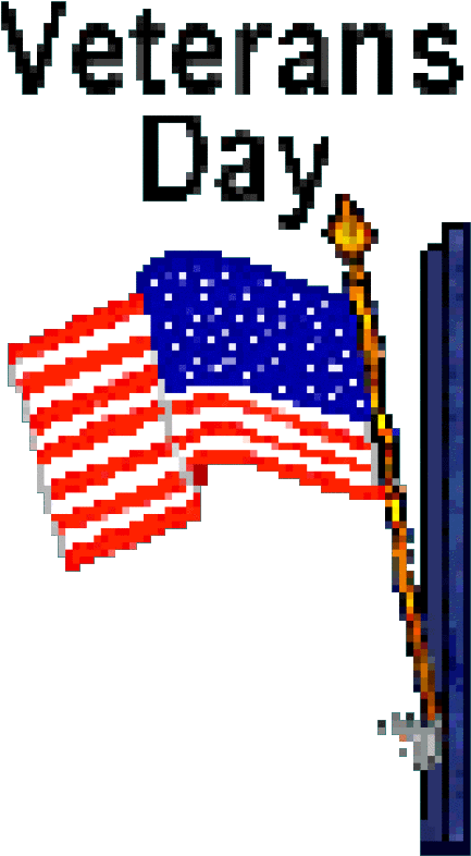 Veterans Day American Flag