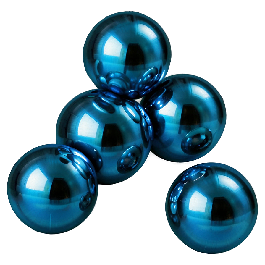 Vibrant Blue Ball Png Eaj